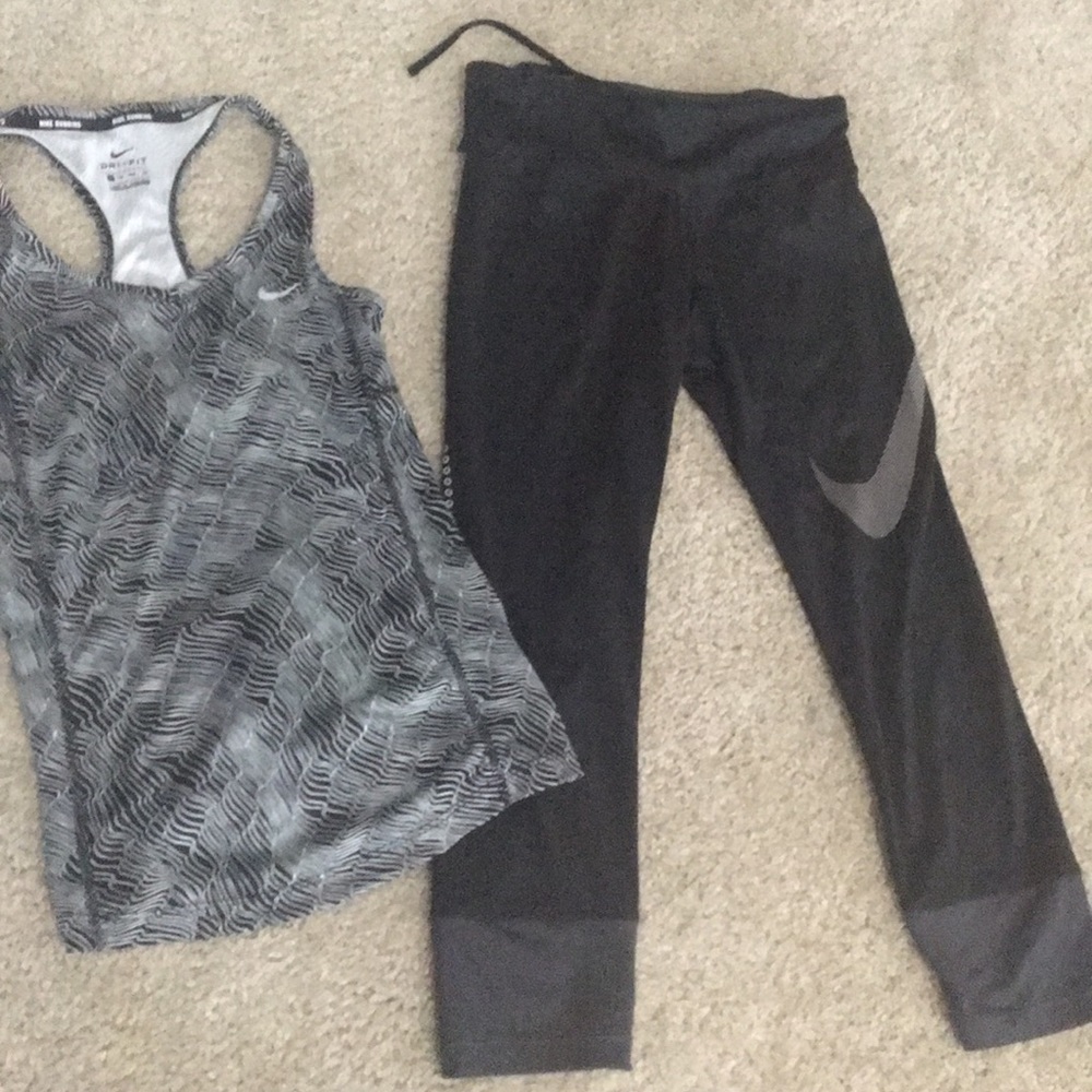 Cute gym outfit.